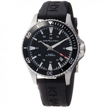 Ceas de bărbați Hamilton Khaki Navy Scuba Automat H82335331 100M Nera