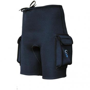 SLINX Short Wetsuit Pants with Pockets