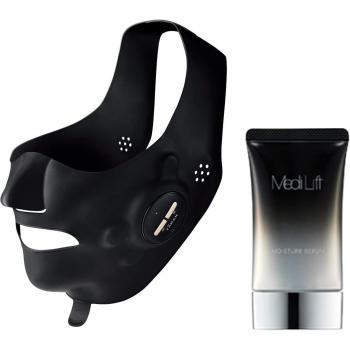 Yaman Medilift Plus Set di Siero EMS per il Viso in Nero