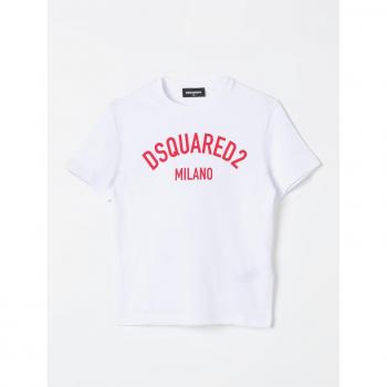 DSQUARED2 Enfant t-shirt court blanc 16 cm