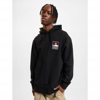 Edwin Men's Black Mt Fuji Popover Hoodie