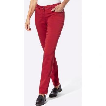 Pantalon Femme Helline Rouge 40