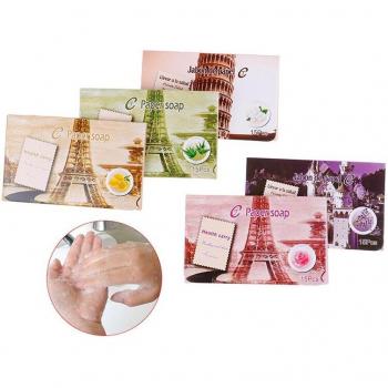 15pcs Travel-Friendly Soap Paper Sheets