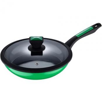 Sartén Benetton Rainbow Verde 24 cm – Distribución Uniforme