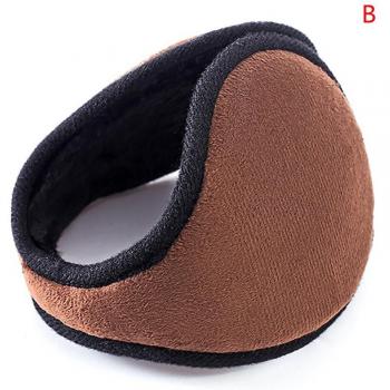 Orejeras de felpa para hombre, diseño informal para el frío