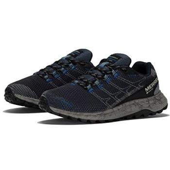 Merrell Fly Strike Gore‑Tex Herren Lauf-Schuhe – Marineblau, Trailrunning, nachhaltiges Material