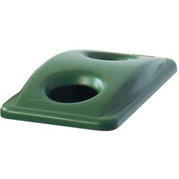Deksel voor Rubbermaid Slim Jim Groen