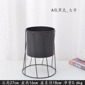 Black and White Flower Stand