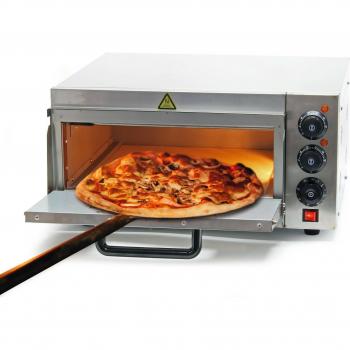 Four à Pizza Acier Affiné – 2000 W, Pierre Refractaire