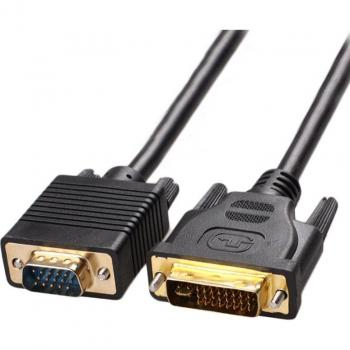PC‑Monitor‑Projektor‑Kabel 1,75 m – DVI‑VGA 24×5