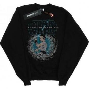 Star Wars Girls Rey Whirl Sweatshirt The Rise of Skywalker Black 12-13 Years