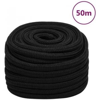 Corde Torana 25 mm 50 m en Polyester Noir