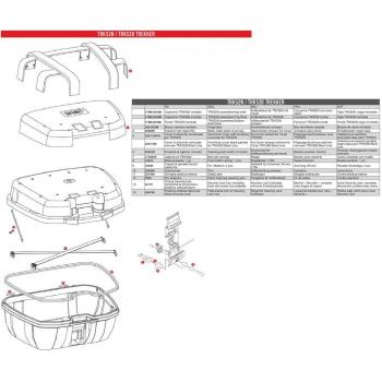 Tapa Black Givi RM‑TRK52B Z2211NR