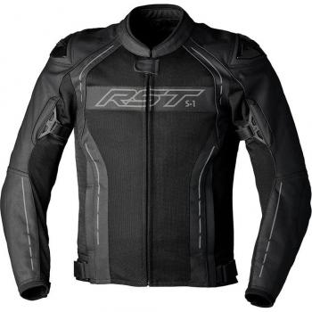 RST S-1 Mesh Motorradjacke Schwarz Größe S für Herren