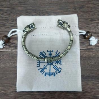 Wolf Head Bracelet for Men and Women
