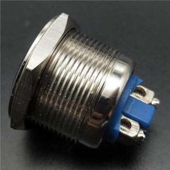 22mm Metal Power Indicator Light, LED, 3V/5V/12V, Splash Resistant, Two Screw Mount