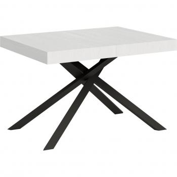Table Extensible Itamoby – 80×120 cm – Effet Frêne Blanc