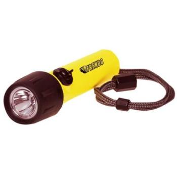 Linterna de inmersión Frendo 30 m con 85 lúmenes, negro / verde