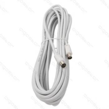 Cable Coaxial para Antena de Televisión 8 m