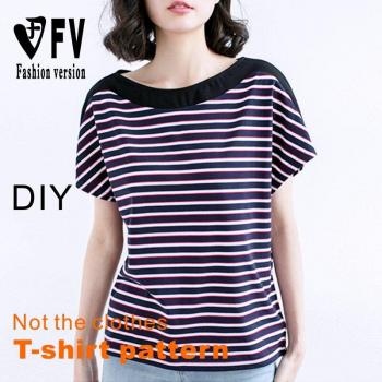 Camiseta de mujer con diseño de punto