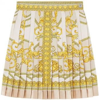 Jupe VERSACE Giglio Beige Femme 38