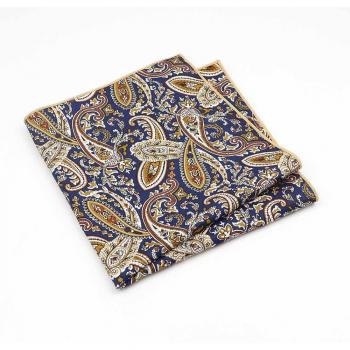 Grand Mouchoir Poche Floral – Coton Tissé 13