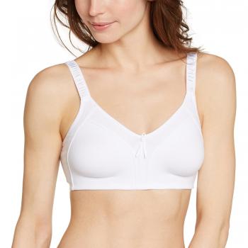 Naturana Women's Non-Wired Bra, White, 40B