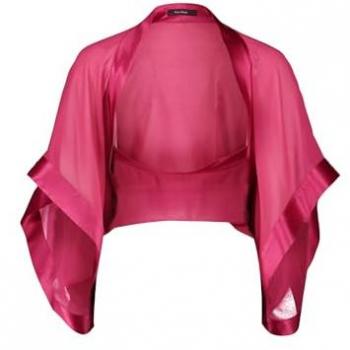 Vera Mont 3/4 Arm Chiffonstola in Dunkel-Raspberry