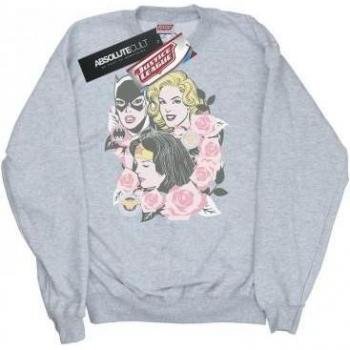 Sudadera de mujer DC Comics con diseño floral Super Powers