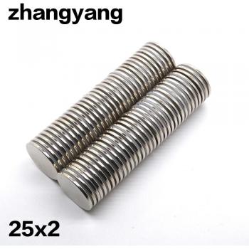 Strong Permanent Neodymium Magnet Round Sheet (Code: 252)