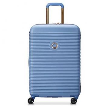 DELSEY PARIS Valise bleu clair marron Meteor 2.0 4 DR Cabin Trolley 67 cm