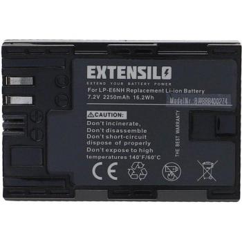 Li-Ion Akku 2250 mAh für Canon XC10 und XC15 von Extensilo