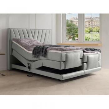 Boxspring LUMONI avec Sommiers et Surmatelas Électrique