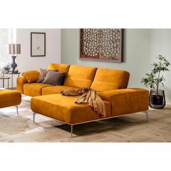 W.SCHILLIG L-Form Sofa »run« mit Silberfüßen