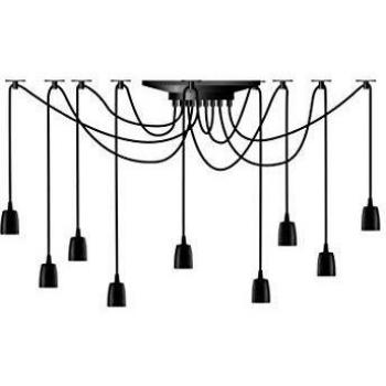SEGULA Lampada a sospensione Phoenix 9 luci