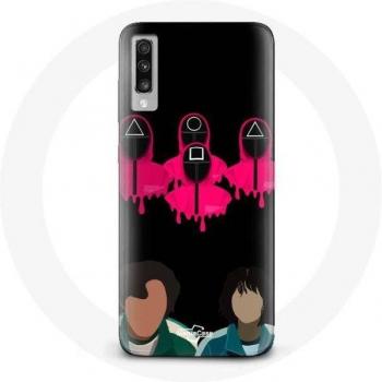 Seong Gi Hun and Kang Sae Byeok Case for Samsung Galaxy A70