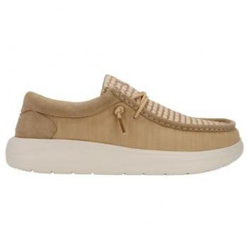 Suede Premium Wally Crema Mocassino Hey Dude