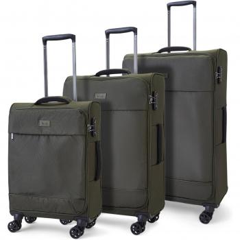 Olive Rock Paris Soft Shell Suitcase Set