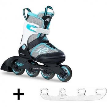 K2 MARLEE Kinder Inline-Skates und Schlittschuhe Set
