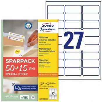 Etichette Adesive Extra Avery Zweckform