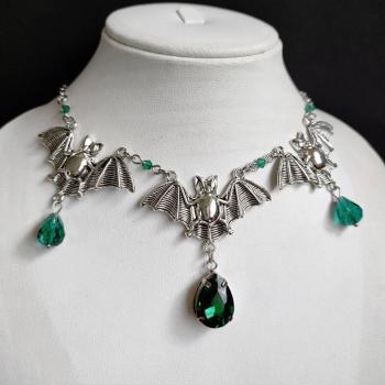 Halloween Bat Necklace