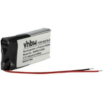 Batteria sostitutiva VHBW 140 mAh 3,7 V Plantronics 730/WH210