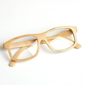 HDCRAFTER Retro Bamboo Glasses Frame for Men and Women
