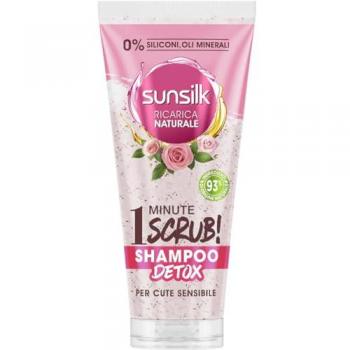SUNSILK SH. SCRUB ROSA 200 ML
