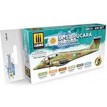 AMMO IA-58 PUCARA FAA Couleurs 6 Pots 17 ML