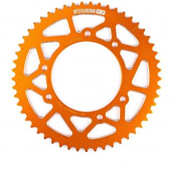 Alu Kettenrad 53 Zähne Stage6 orange