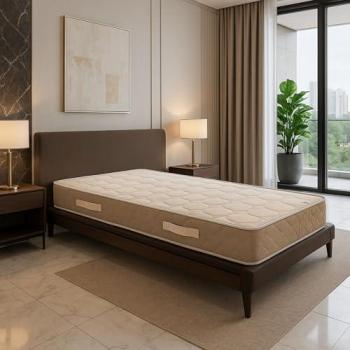 Matelas Latex Naturel + Housse Déhoussable 80x200 cm