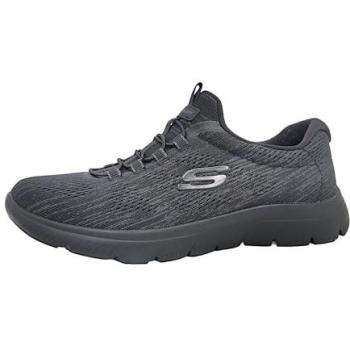 Skechers Femme Summits – Fun Flair Shoes Noir, Taille 36, Vegan, Lavable en machine
