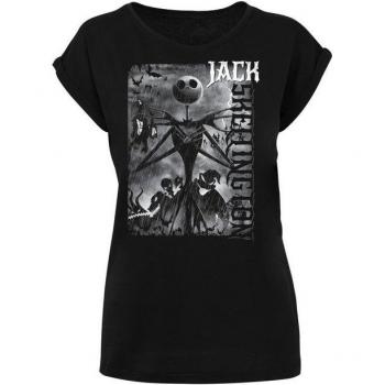 F4NT4STIC Damenoberteil Nightmare Before Christmas mit Skellington-Print
