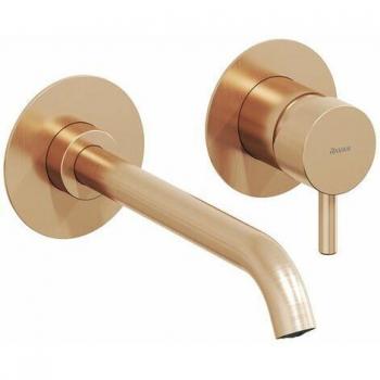 Miscelatore Lavabo Ravak Espirit Oro Rosa 2-Fori Installazione